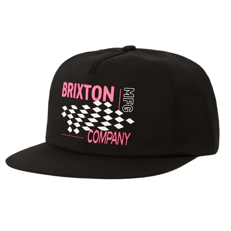 Neon Finish Line Snapback Hat
