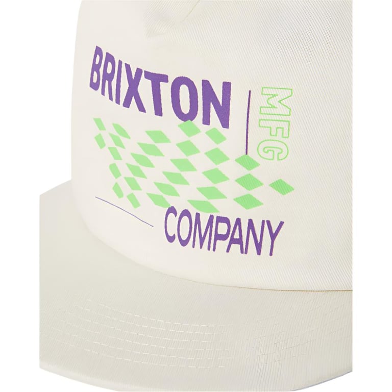 Neon Finish Line Snapback Hat