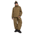 Front view of woman wearing the Rojo Nine Oh Ski Jacket - Womens in Cafe