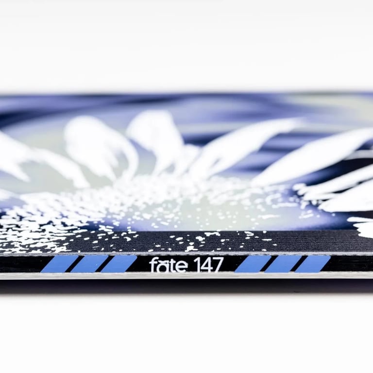 Nitro 2027 Fate Snowboard close up of sidewall