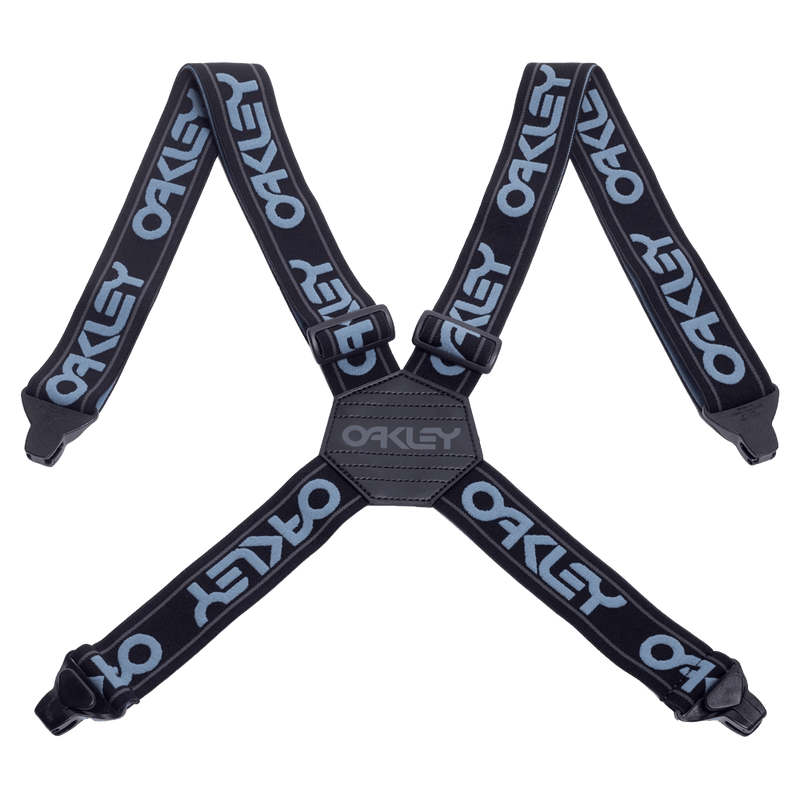 Main view of the Oakley Factory Suspenders, blackout colour
