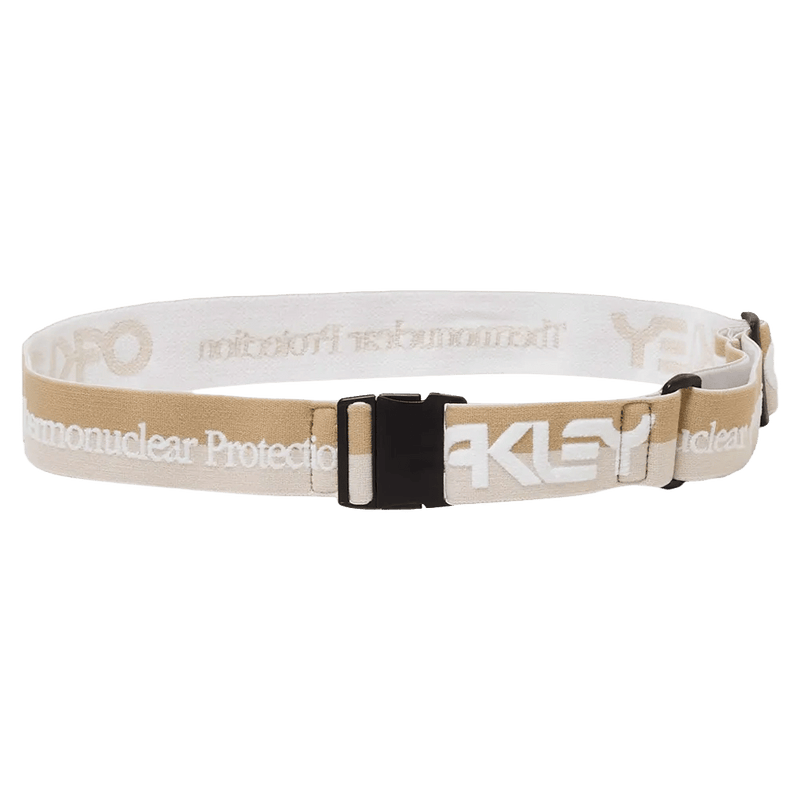 Main view of the Oakley Tnp Factory Belt, pebble colour