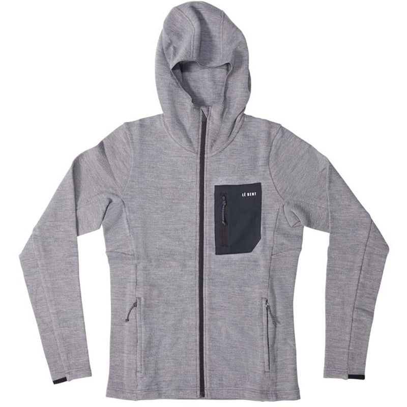 Sentinel Midweight Waffle Knit Zip Hoody - Womens