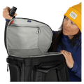 Lid view of the OSPREY Mountain Bound Boot Pack + Black Bags,  26/27 Unisex's model