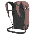 Back view of the OSPREY Sopris 25L  Magma Brown_Raven Black Bags,  26/27 Unisex's model