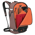 Additional view of the OSPREY Sopris 25L  Magma Brown_Raven Black Bags,  26/27 Unisex's model