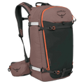 Main view of the OSPREY Sopris 32L Magma Brown_Raven Black Bags,  26/27 Unisex's model