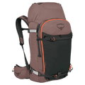 Main view of the OSPREY Sopris 45L Magma Brown_Raven Black Bags,  26/27 Unisex's model