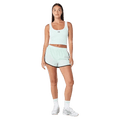 Full view of the PE NATION Forward Tank Hint of Mint/Optic White Tops,  26/27 Womens's model
