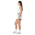 Side view of the PE NATION Forward Tank Hint of Mint/Optic White Tops,  26/27 Womens's model