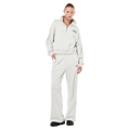 Full view of the PE NATION Swerve Tackpant Grey Marle Pants,  26/27 Womens's model