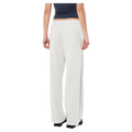 Back view of the PE NATION Swerve Tackpant Grey Marle Pants,  26/27 Womens's model