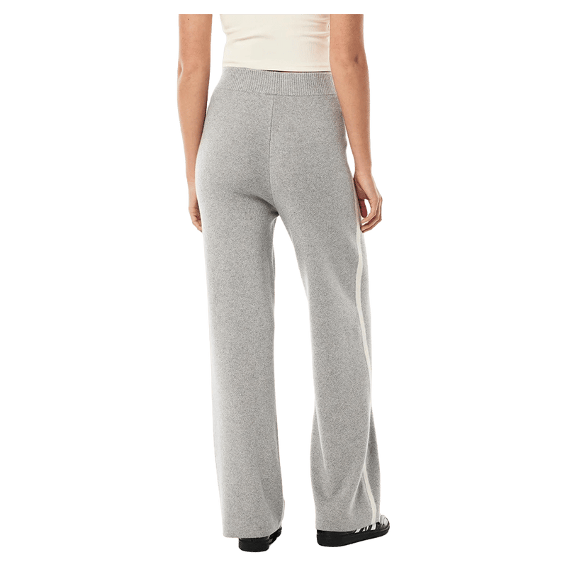 Back view of the PE NATION Verge Knit  Grey Marle Pants,  26/27 Womens's model