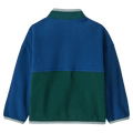 Back view of the Patagonia Baby Synch jacket Clement Blue 60970BKPL Fashion,  26/27 Kids's model