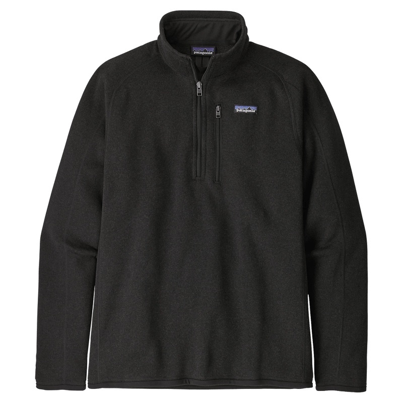 1 view of the Patagonia Better Sweater 1/4 Zip 25523BLK Fashion,  26/27 Men's's model
