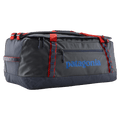 Main view of the Patagonia Black_Hole_Duffel_70L_Smolder Blue w/ AmanitaRed 49348 Bags,  26/27 Unisex's model
