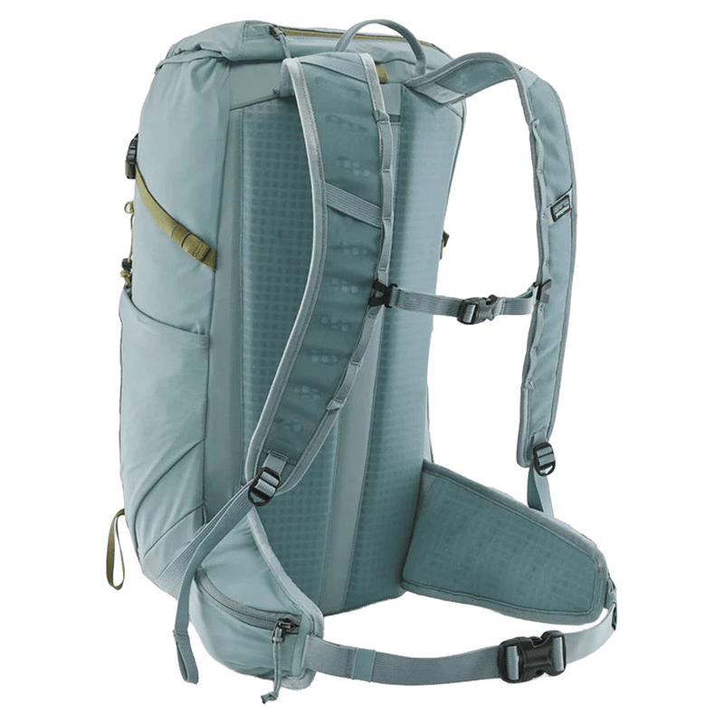 Rear view of the Patagonia Terravia_Pack_28L_BlueSage 48916 Bags,  26/27 Unisex's model