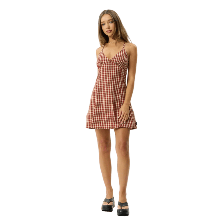 Austin - Recycled Check Mini Dress - Womens