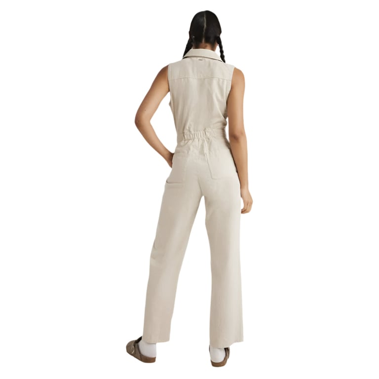 Striped Boiler Suit - Womens