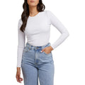 Eve Rib Baby L/S Tee - Womens