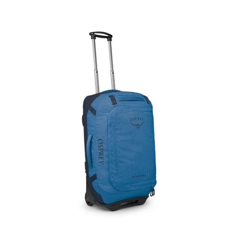Main view of the OSPREY Transporter Wheeled Duffel 60L Blue Bags,  26/27 Unisex's model