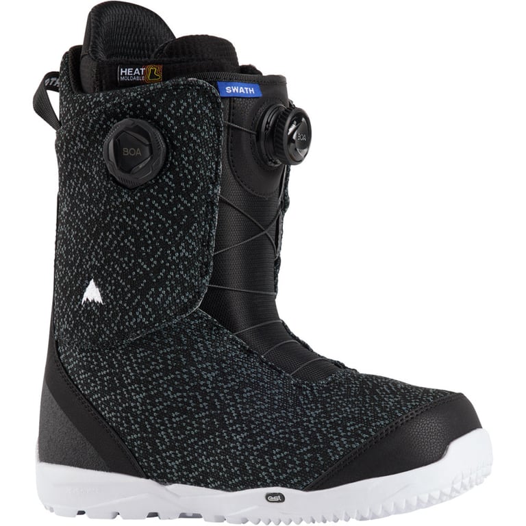 Black Burton Swath BOA Snowboard Boots