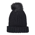 Chunky Fur Pom-Pom Beanie
