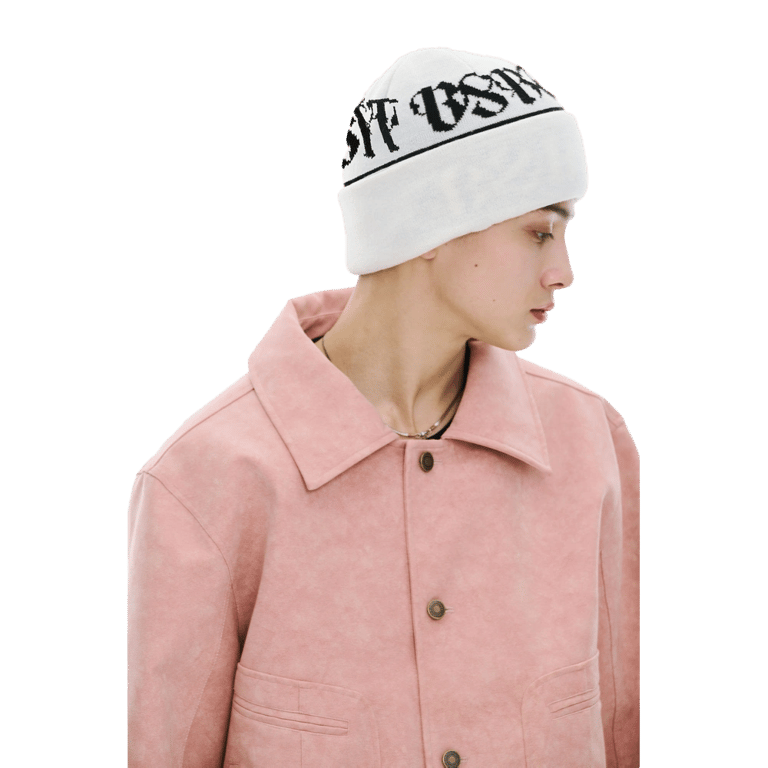 Logo Pattern Beanie