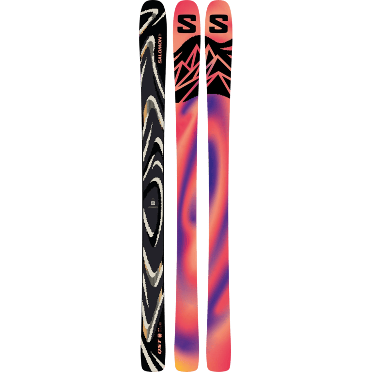 Main view of the SALOMON QST 94 Black Skis,  26/27 Unisex's model