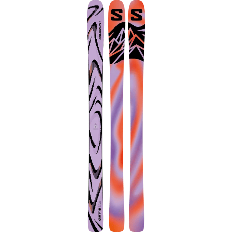 Main view of the SALOMON QST 94 Lilac Skis,  26/27 Unisex's model