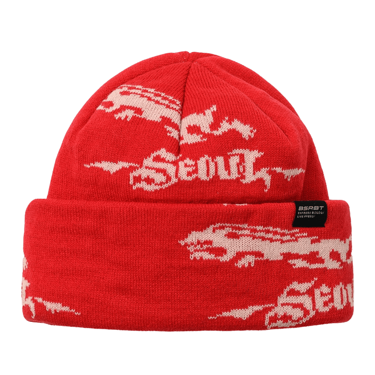 Rabbit Pattern Beanie
