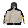 Asymmetric 3L Seam Sealing Hooded Shell Snowboard Jacket