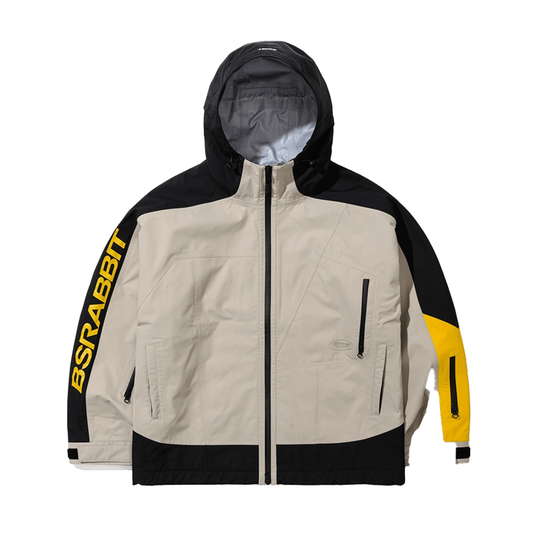 Asymmetric 3L Seam Sealing Hooded Shell Snowboard Jacket
