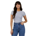 Eve Rib Stripe Tee - Womens