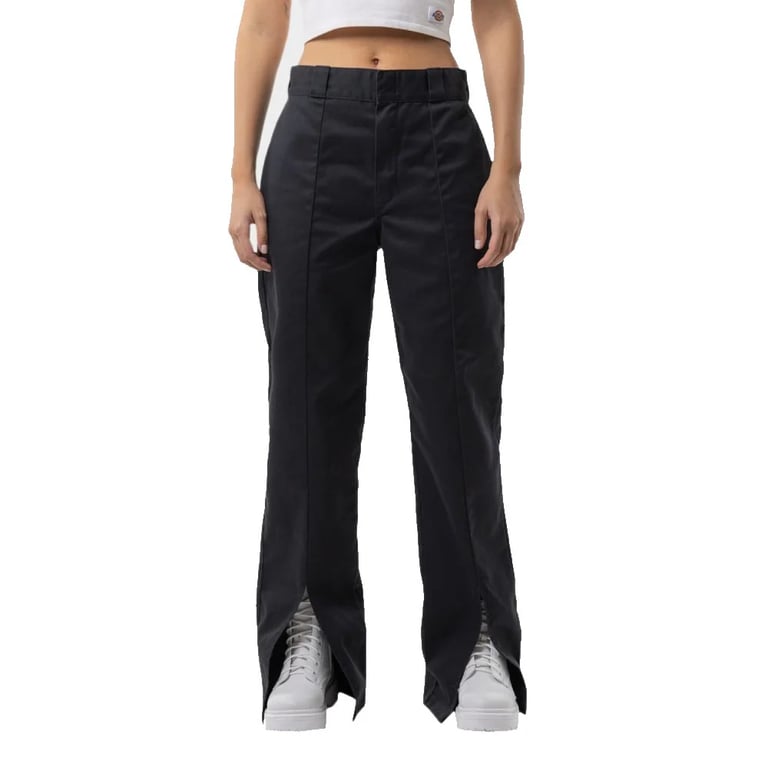 Split Washed Original Fit Pants - Womens