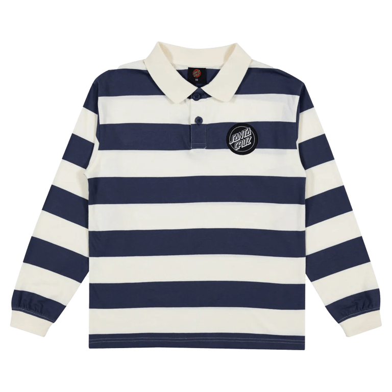 Reverse Dot Patch Polo - Kids