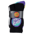 Bold Shadow Dot Crew Sock 4 Pack - Kids