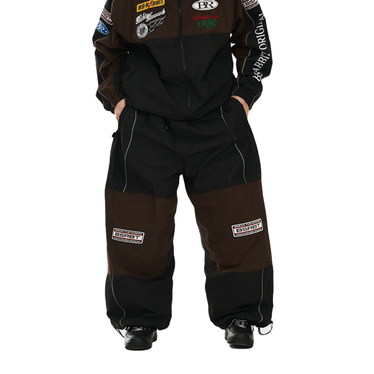 Patched Utility Super Wide Ventilation Snowboard Pants
