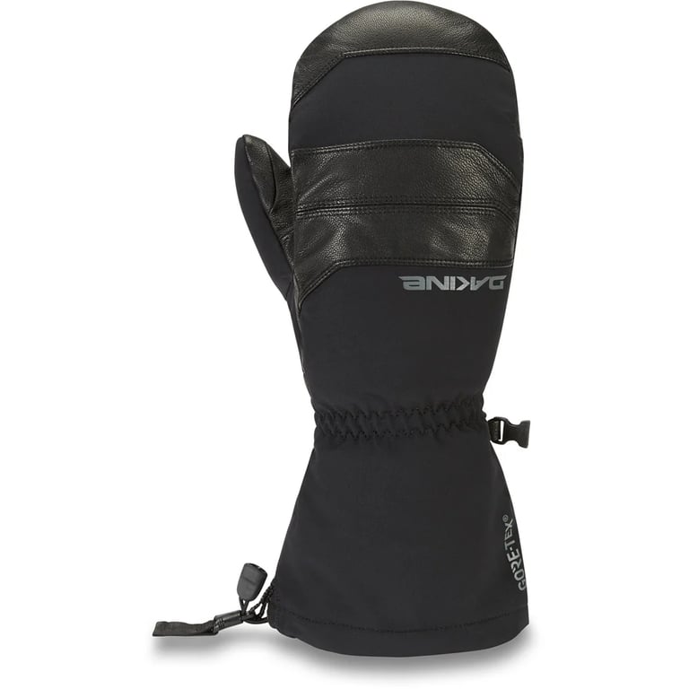 Main view of the Dakine Excursion Gore-Tex Mitts in Black colourway, mens/unisex's model