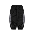 Light Weight Reflective Line Super Wide Jogger Snowboard Pants