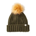 Chunky Fur Pom-Pom Beanie