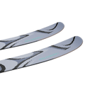 Tip view of the SALOMON QST 100 Cosmic Sky Skis,  26/27 Unisex's model