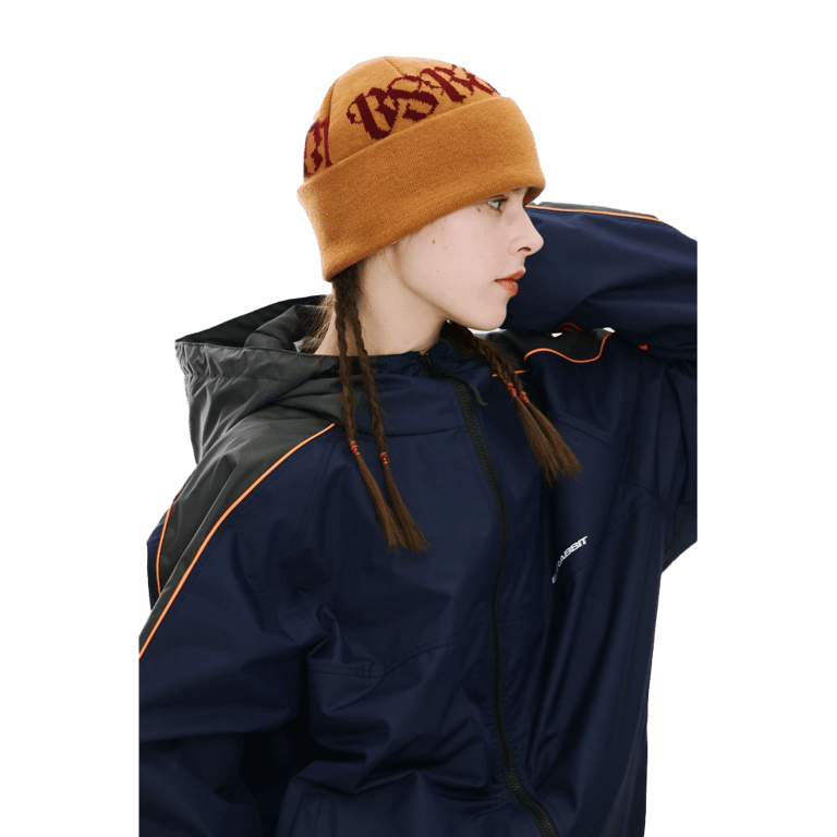 Logo Pattern Beanie