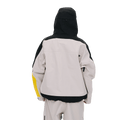 Asymmetric 3L Seam Sealing Hooded Shell Snowboard Jacket