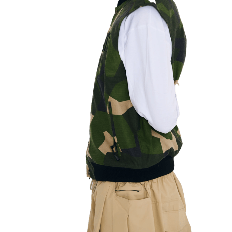 Cotton Twill 1oz Insulated Retro Vest
