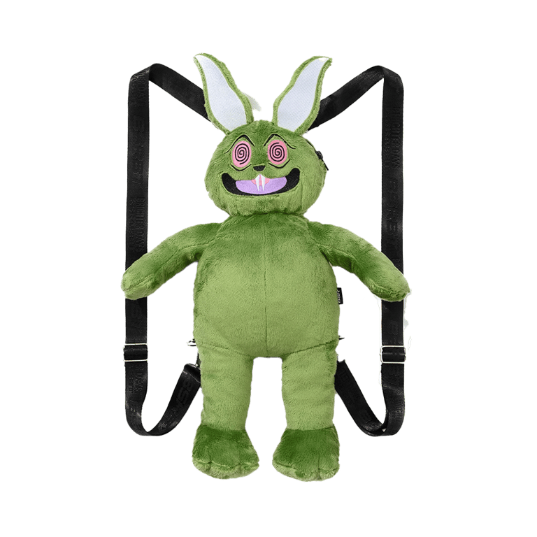 Trippy Rabbit Stuffed Doll Backpack
