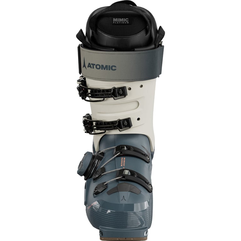 Front view of the Atomic Hawx Ultra XTD 120 BOA GW Ski Boots in Storm Stone Orange