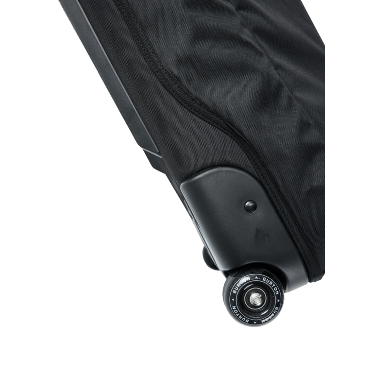 Wheels view of the Burton Wheelie Gig Snowboard Bag, true black