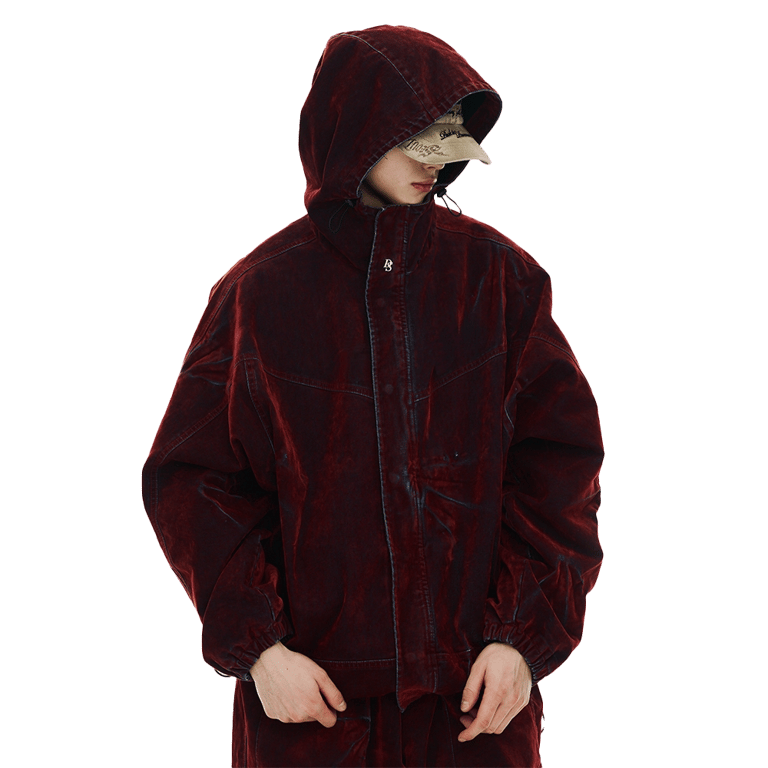 DSXBS Wax Real Denim Hooded Snowboard Jacket