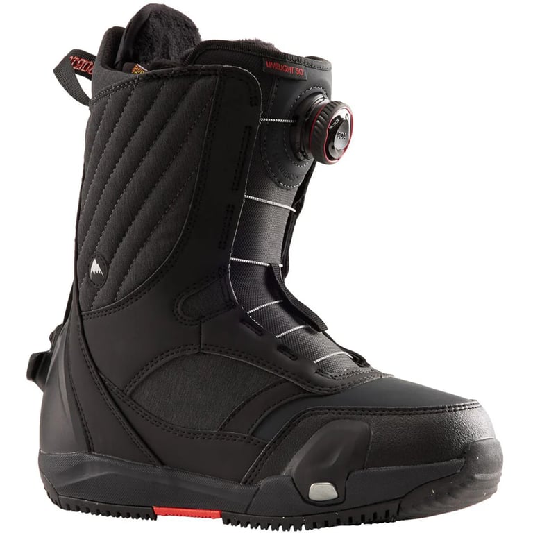 Black Burton Limelight Step On Wide Snowboard Boots - Womens